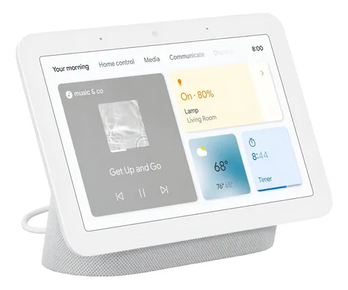 Google Asistente de Google Nest Hub con asistente virtual Google Assistant